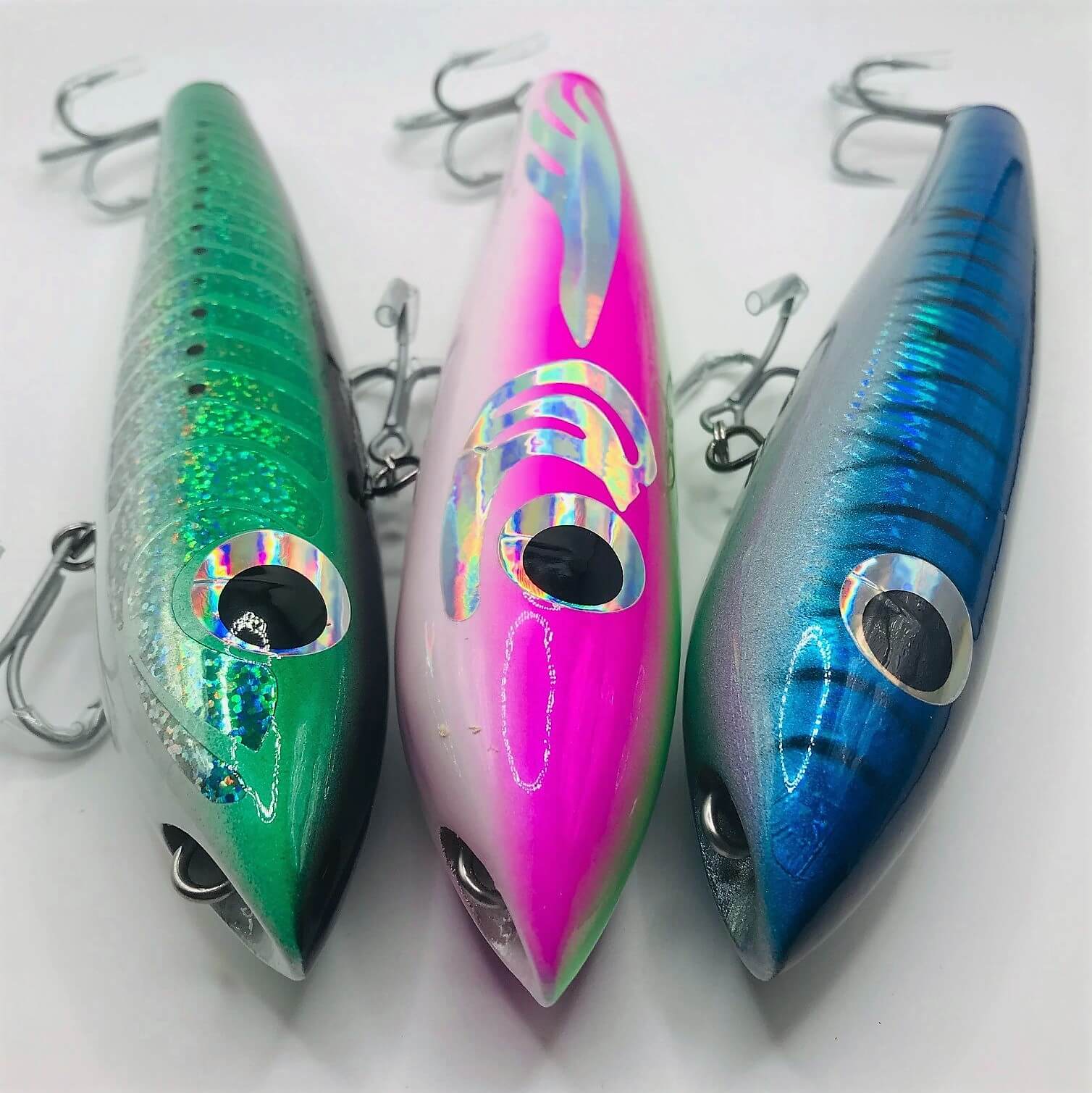 Lot 4 Minnow Lures Topwater Plugs Sinking Pencil 120MM Fishing Saltwater 