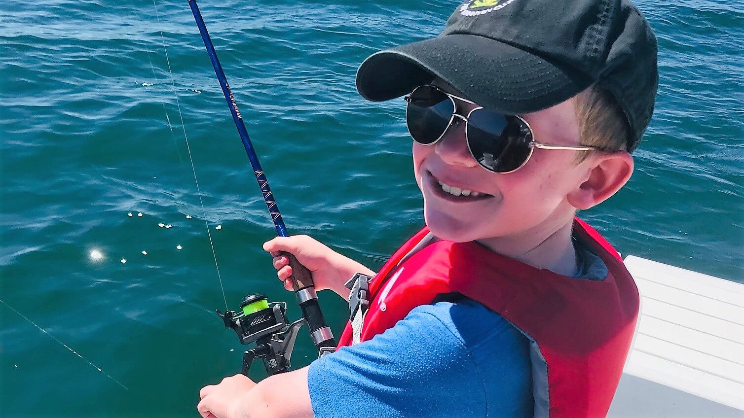 Kids are always welcomed onboard St. Pete Sport Fishing